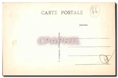 Casados del Pueblo de BATZ (Loire-Inf.) — traje pintoresco alrededor de 1840 — F. Chapeau, editor, n° 104 — Reverso