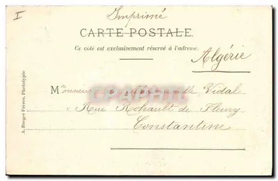Montargis — Katedra św. Magdaleny — Księgarnia Veuve Begault, Montargis — Rewers