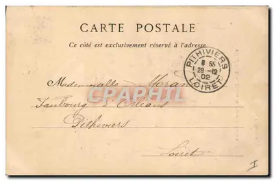 Orléans — Casa de Diane de Poitiers — Ch. Bruguière — Verso