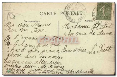 Chatillon-Coligny (Loiret) — Torre de Vauvert e o Milleron — Verso
