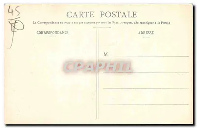 Chatillon-Coligny (Loiret) — O Inferno — Casa onde os Calvinistas estabeleceram seu pregador — Coll. Tuét-Bourchet & Châtillon-Coligny (Loiret) — Verso