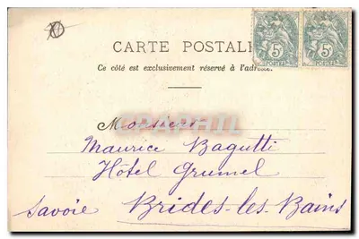 Aix-en-Provence — Claustro do Pequeno Seminário — G. Martinet, editor — Verso