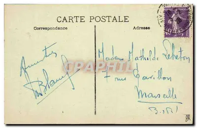 Aix-en-Provence — Catedral de São Salvador (século XV) — editor não identificado — Verso