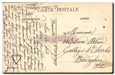 Marselha - Vista geral, tirada de N.-D.-de-la-Garde — editor: C. B. S. (n° 23) — Verso