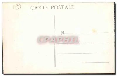 Marselha - Rue de la République — Cinématographie de la Santé — PB — Verso