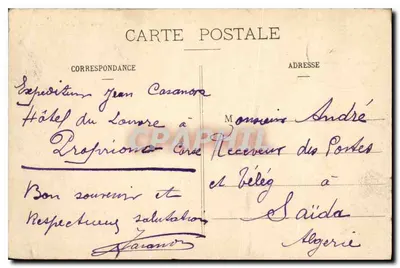 Marselha — Vista geral sobre N.-D.-de-la-Garde — EL. — n° 163 — Verso