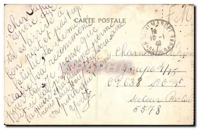 Marseille — Pałac Longchamp — 32 — Rewers