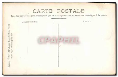 Marseille, Longchamps — widok parku i basenu — Wydawca Etoile, nr 9 — Rewers
