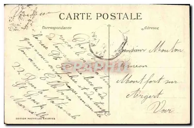 Marseille - De Spaarbank — Uitgever: Edition Nouvelles Galeries, n°11 — Achterkant