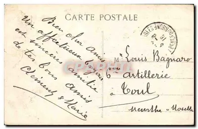 Marselha - O Farol de Santa Maria — E.L. — Verso