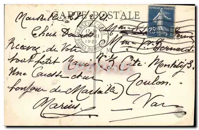 Marseille - Porto de la Joliette — I.P. n°42 — Verso