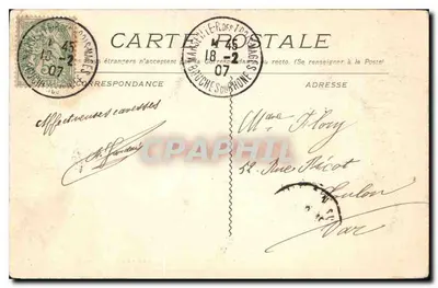 Marseille - Panoramas de N. D. de la Garde — J. C. 55 — Verso