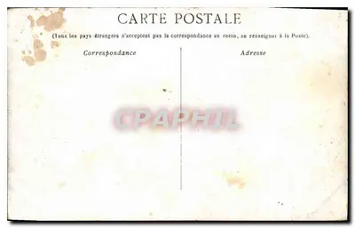 Marseille — Pałac Longchamp — wydawca nieodczytalny — Rewers
