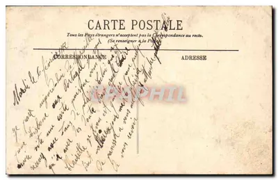 Marsella — La Iglesia de las Reformadas — LL. — LL. 182 — Reverso