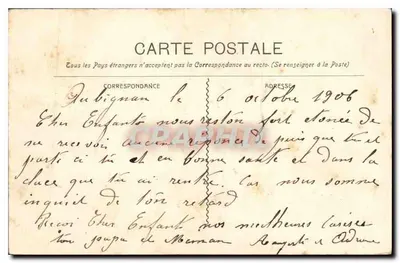 Marseille — Zamek If — Wydawnictwo Nouve les Galeries nr 42 — Rewers