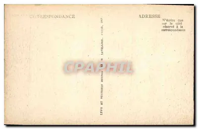 Marselha — Nossa Senhora da Guarda — LL — Verso