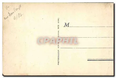 Marsella — Vista general — Photocouleur A.D.I.A. (Shiroch) Niza, n°812 — Reverso