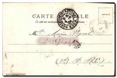 Marseille — Panorama — Uitgever J. Smirner, n° 222 — Achterkant