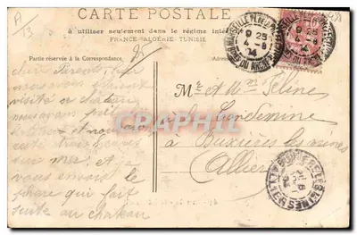 Marseille — Le Château d'If — Photo E. Lacroix, Marseille, n°64 — Verso