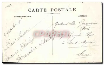 Marsylija — Wózki N.-D. de la Garde — Wydawca nieznany, numer 14 — Rewers