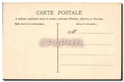 Marselha — A Abadia St-Victor — editor não visível, número de série 147 — Verso