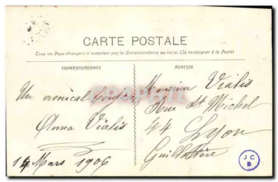 Marseille - Het Paleis van Justitie — Editie Nouvelle Grévier, n°10 — Achterkant