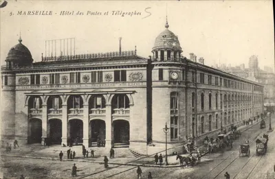 Marseille - Hotel dos Correios e Telégrafos — editor S. n°5