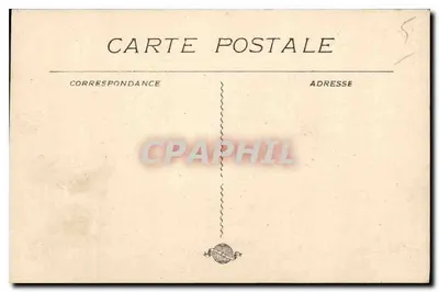 Marseille - Hôtel des Postes et Télégraphes — éditeur S. n°5 — Verso