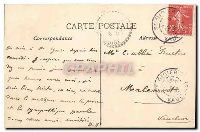 Marseille — Zamek If — ÉL. — Rewers