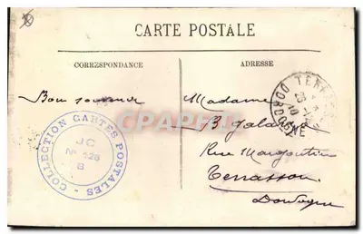 Marseille — Quai du Port i Rue de la République — LL. n°48 — Rewers