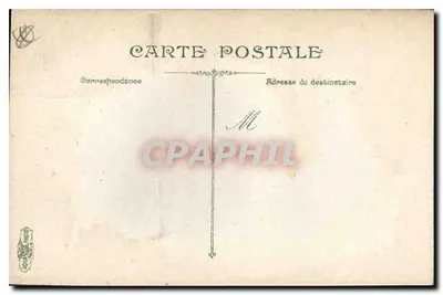 Marseille — La rue de la République — uitgever A. & C. Arnoux, n° 2546 — Achterkant