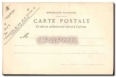Marseille — Rue de la République — P. R. n°112 — Rückseite