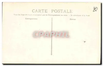 Marselha — Vista Geral do Porto — P. Ruat, editor, Marselha, n° 50 — Verso