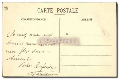 Marselha — Efeito de noite — Editor EL, n° 188 — Verso