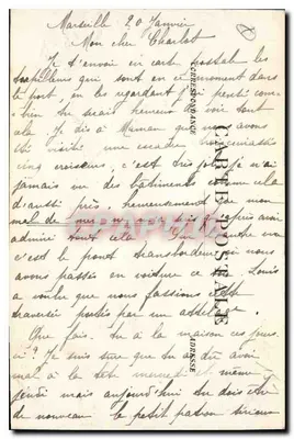 Marselha - Torpedeiros no Velho Portos — República Francesa, n° 65 — Verso