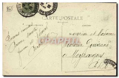 MARSEILLE — O Velho Porto — Imp. Barré, Marseille — Verso