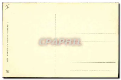 Colmar — Igreja dos Dominicanos — editor Künstlerverlag E. Hartmann, Strasbourg — Verso
