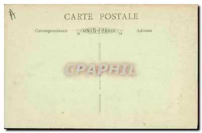 Valence (Drôme) — Widok na Esplanade, most nad Rzeczą, góry Ardèche i Zamek Crussol — wydawca P. F. N. Lua — Rewers