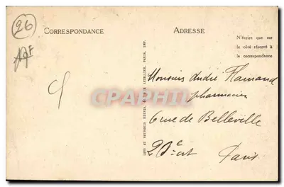 Valence — Widok z Granges — LL — Rewers