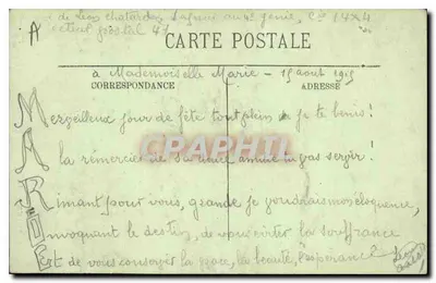 Valence — Pomnik Émile Augier — LL. — Rewers