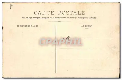 Valence - Boulevard Bancel — widok fontanny i Duchesze d'Algés — Collort-P. Payronny, Valence — Rewers