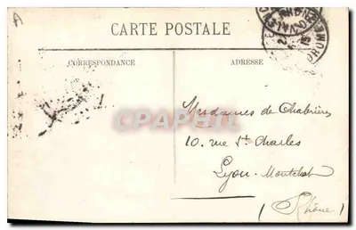 Valence — Aleja Gambetta i Statua Championnet — LL — Rewers