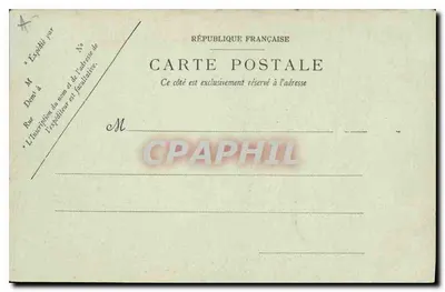 Valence — Pomnik Émile Augier — Rhône i Drôme — LL. — Rewers