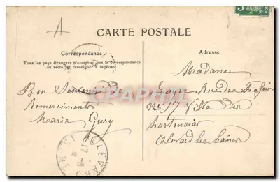 Le Pendentif w Valence — wydawca C. Aruge fils, Aubenas (Ardèche) — n° 3492 — Rewers