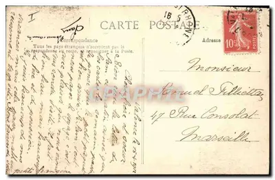 Valence — Fontaine Monumentale i bulwary — wydawca ELD, n°4 — Rewers