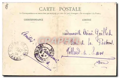 Valence — Pomnik Émile Augier — dzieło Pani Duczyni z Uzès — Rewers