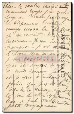 Valence (Drôme) — Pomnik Louisa Gallet — B. F., Paryż — Rewers