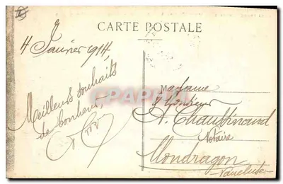 Montélimar — Panorama del Jardín público — Lang fils aîné, fotógrafo-editor, Montélimar — Reverso