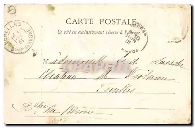 Grignan — Intérieur du Château de Mme de Sévigné — L. Revoult, aux Dix mille Articles, Vairas — Verso