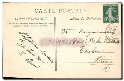 Nyons - Interno di Notre Dame de Bon Secours — Ed. Brunel Vaison, numero di serie non visibile — Verso